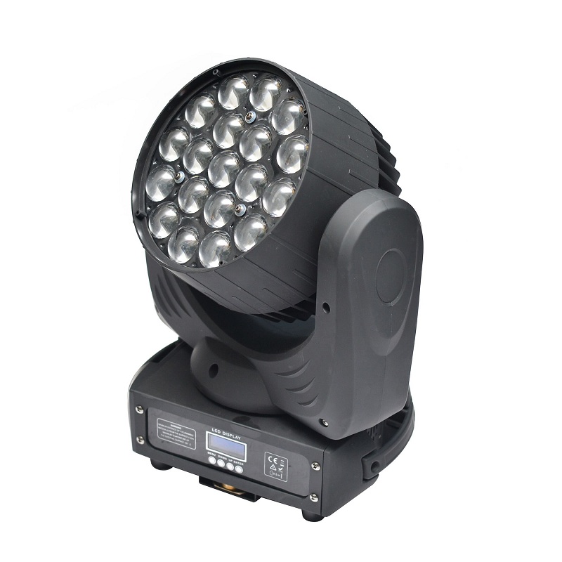 High Quality 19*15W Osram RGBW 4in1 LED Zoom Wash Moving Head