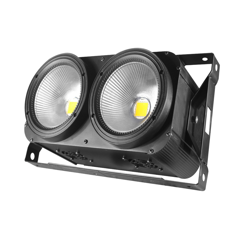 Two eyes audience lamp