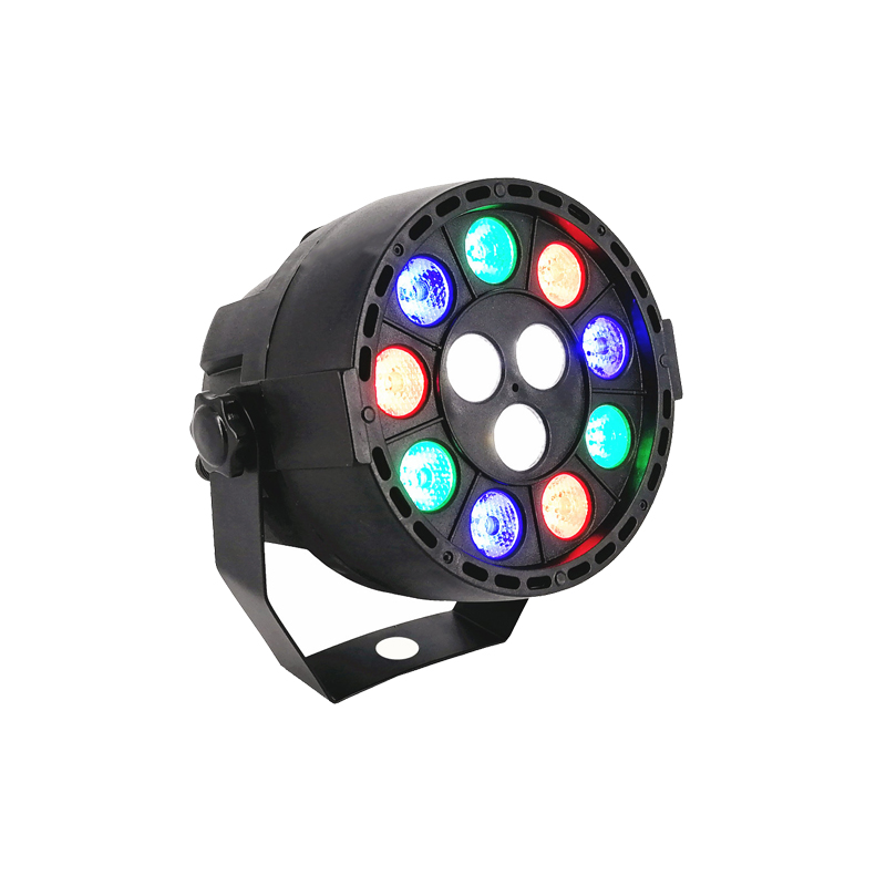 12 PCS 1W RGB LED PAR LIGHT