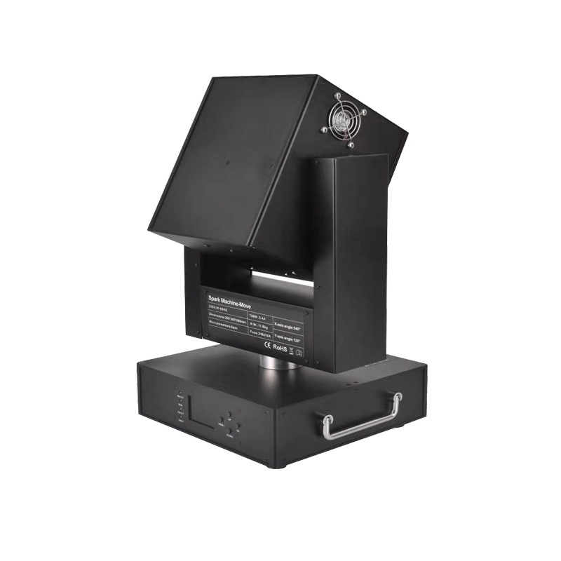 New Style Shake Head Fireworks Machine Stage Special Effect Moving Head Cold Fire Spark Machine for Wedding Disco Parties 